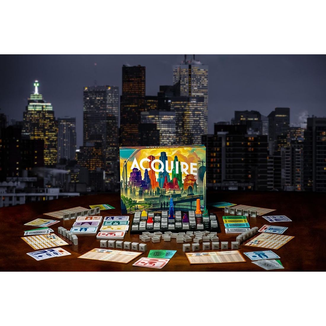 Acquire Strategy Board Game with Tycoon Mode, view 3
