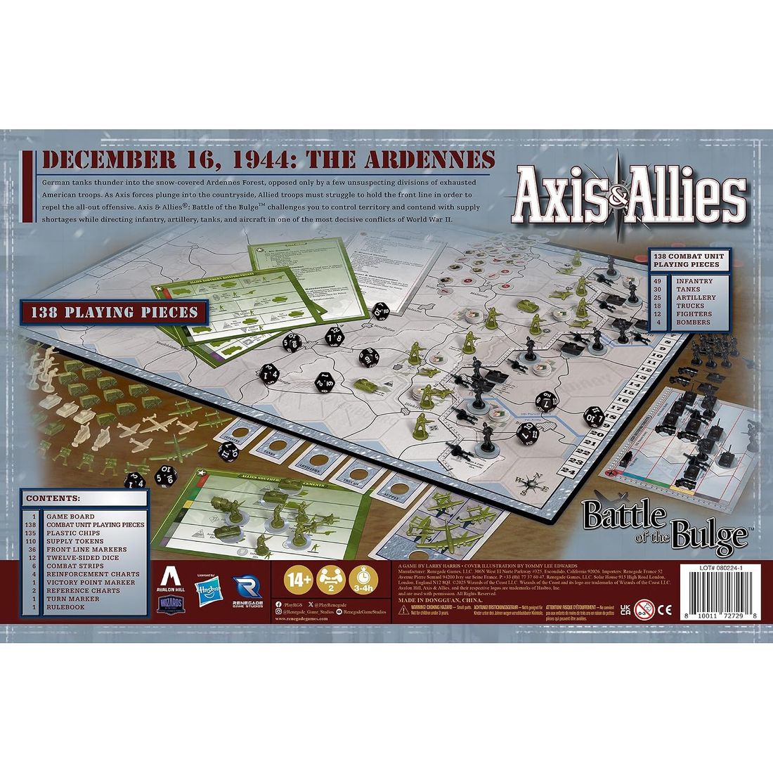 Axis & Allies: Battle of the Bulge, view 2