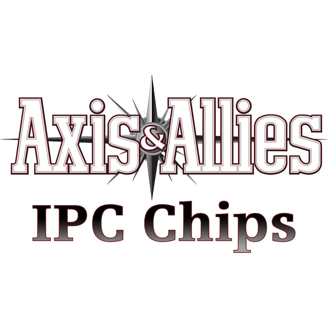 Axis & Allies IPC Chips and Tray, view 3
