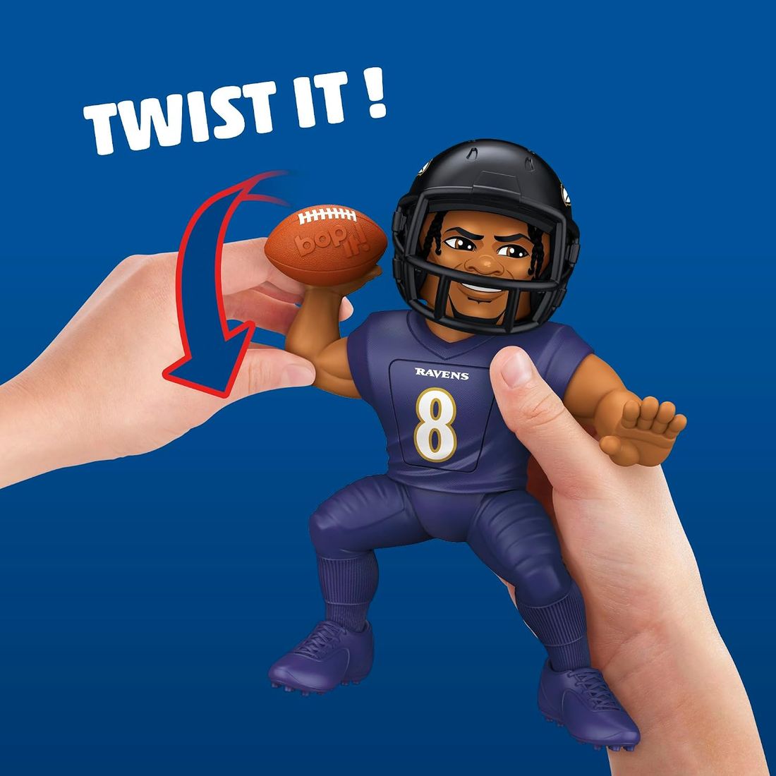 Bop It! Lamar Jackson Edition, view 3