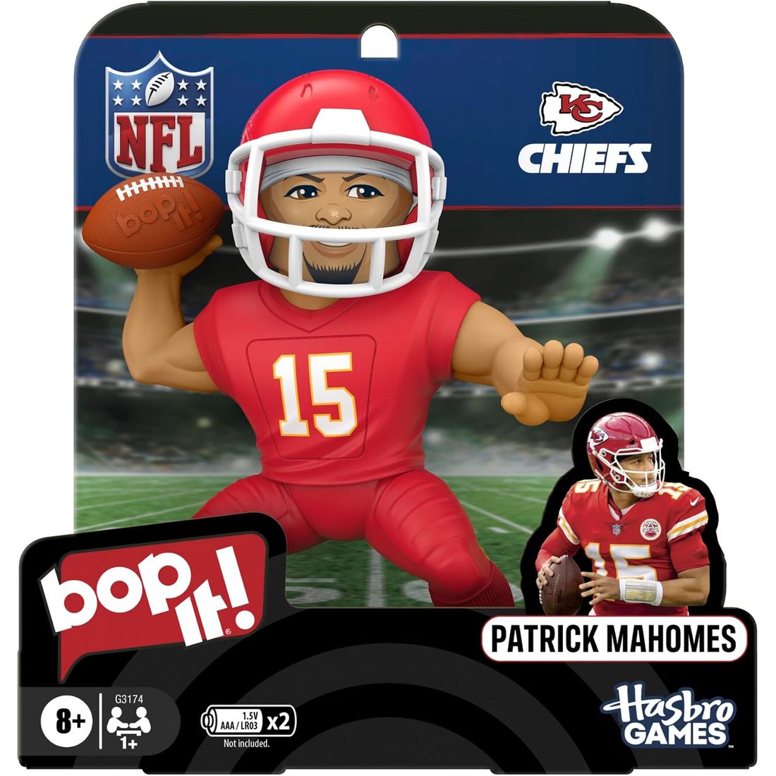 Bop It! Patrick Mahomes Edition