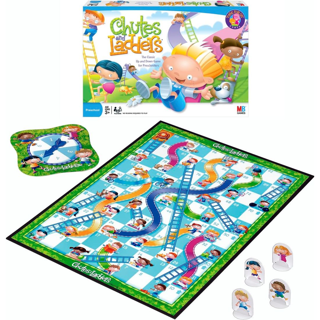Chutes and Ladders Board Game, view 2