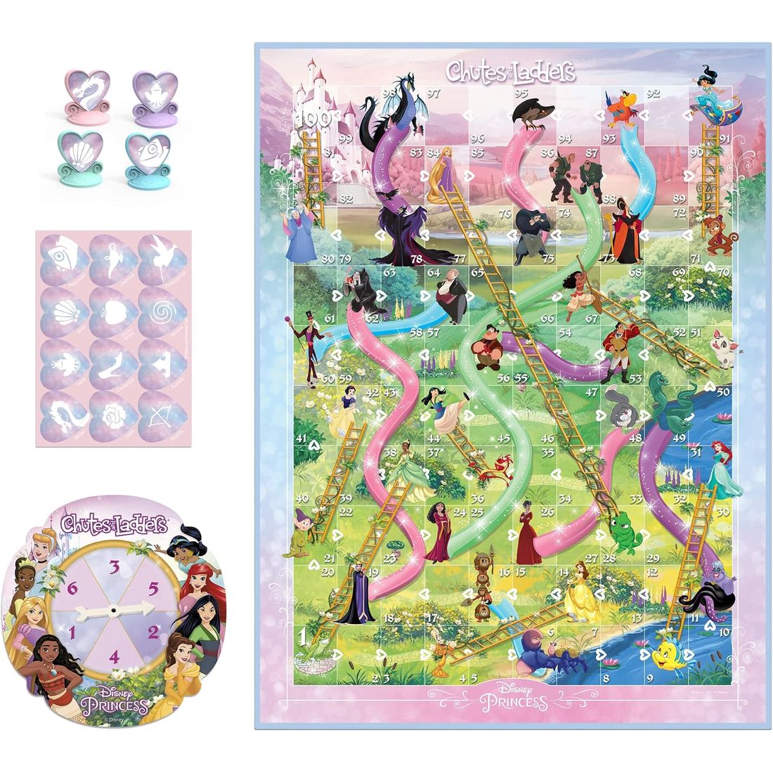 Chutes and Ladders: Disney Princess Edition, view 3