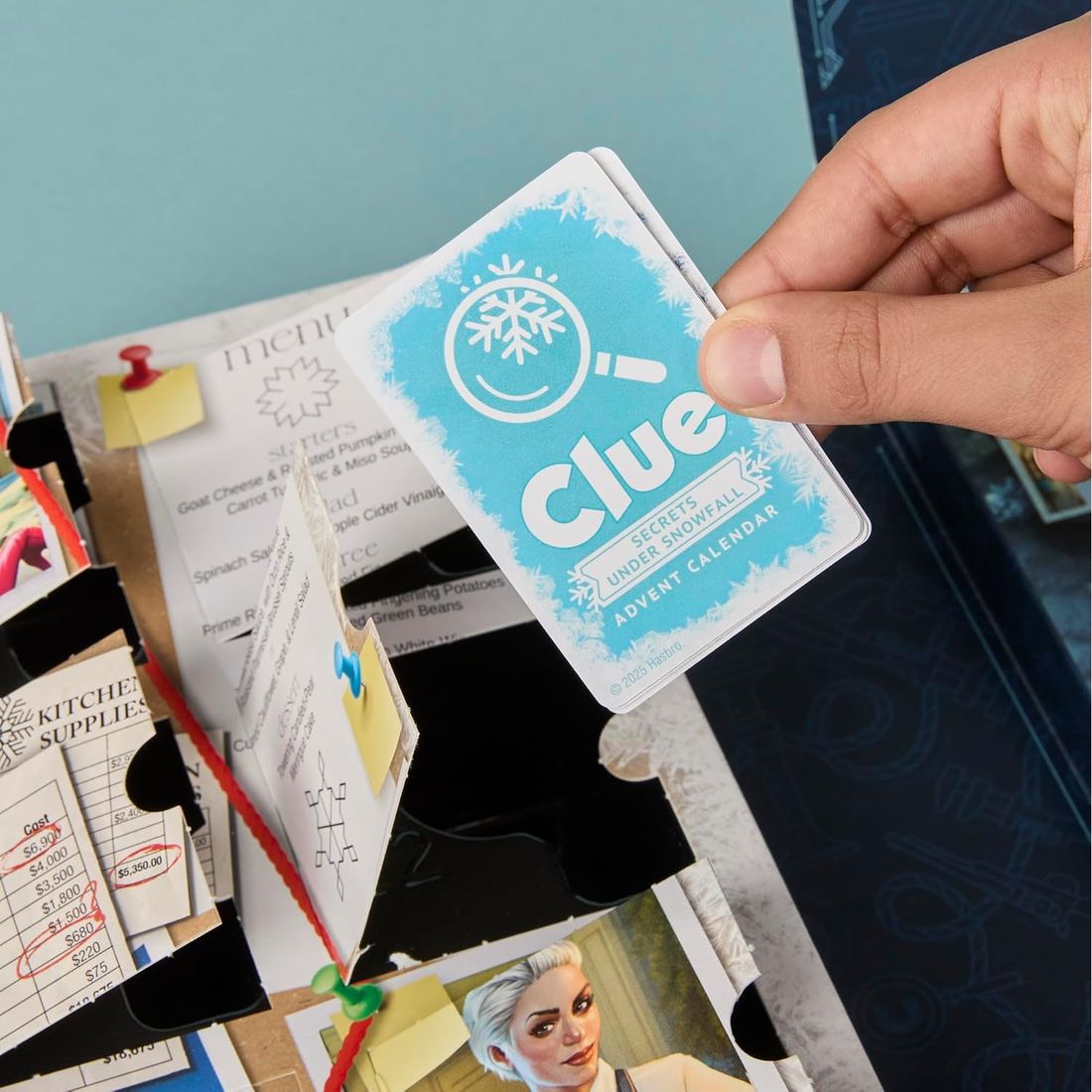 Clue Advent Calendar: Secrets Under Snowfall, view 4