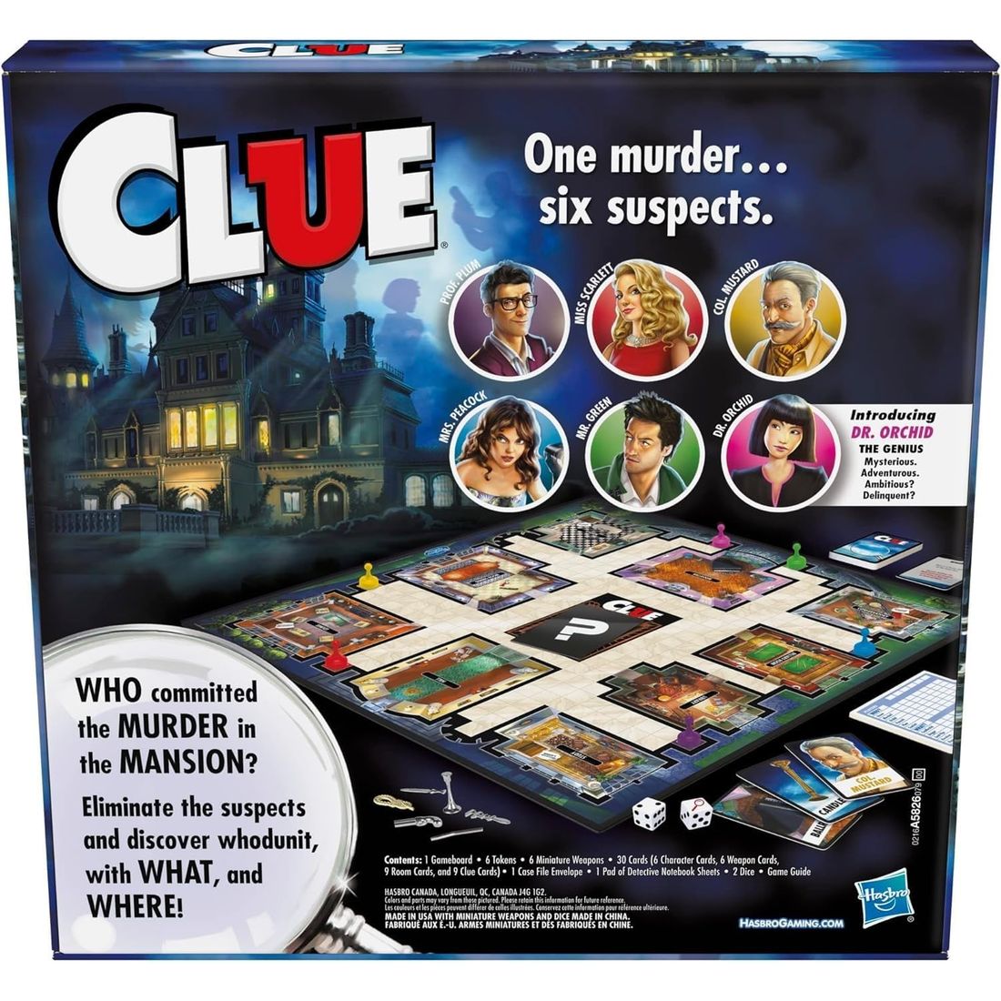 Clue Classic Mystery Board Game, view 3