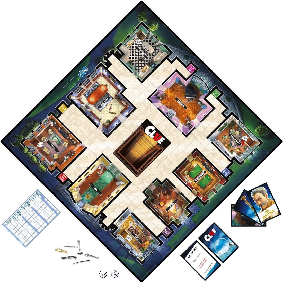 Clue Classic Mystery Board Game, view 5
