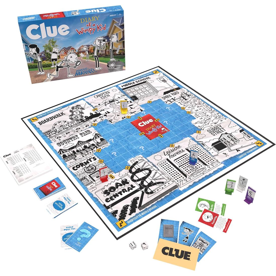 Clue: Diary of a Wimpy Kid Edition, view 2
