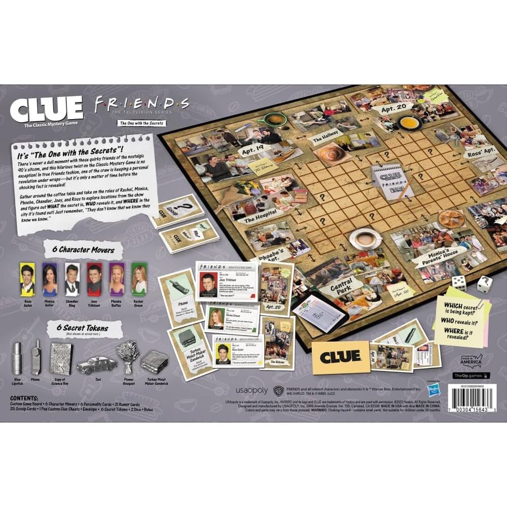 Clue: Friends Edition, view 3