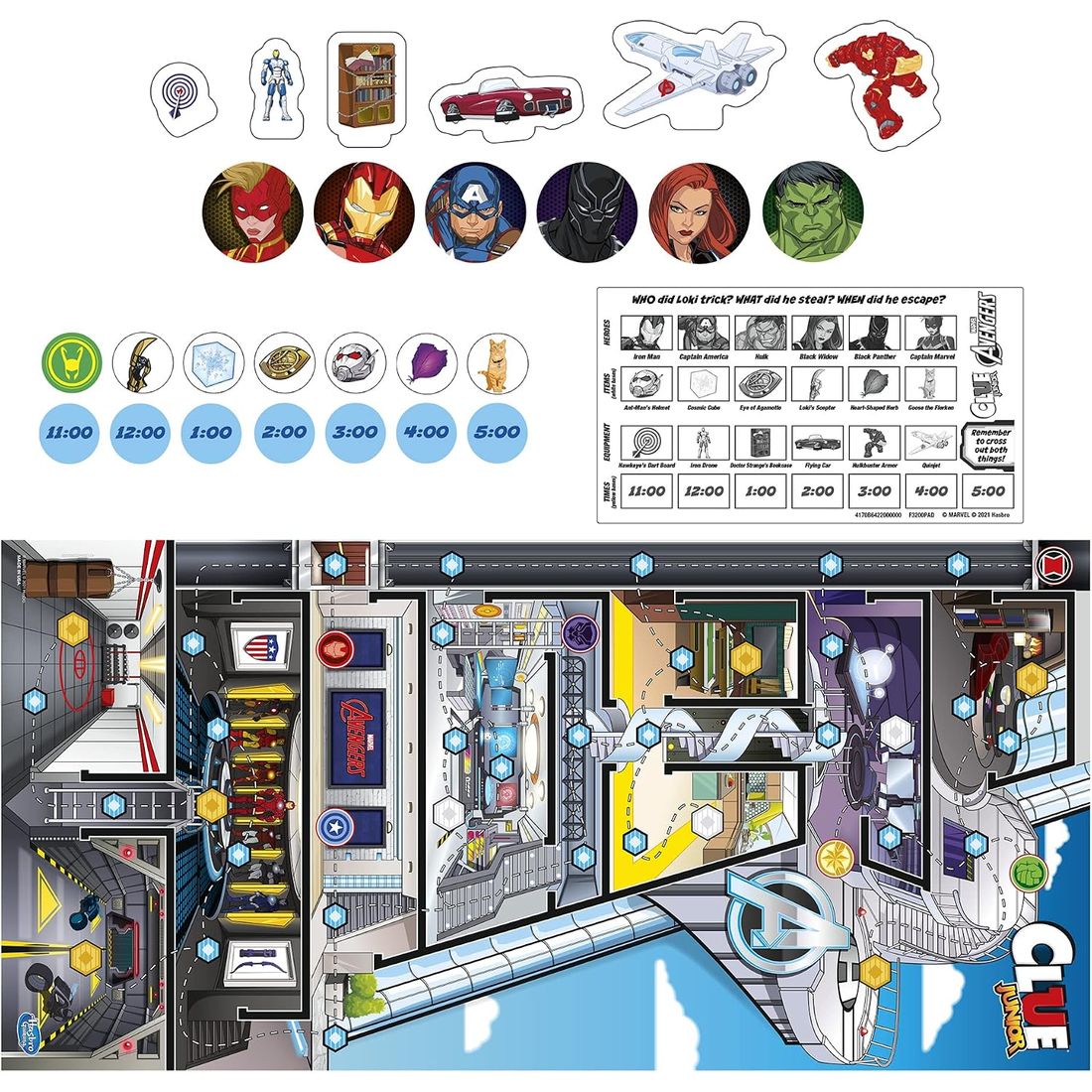Clue Junior: Marvel Avengers Edition, view 2