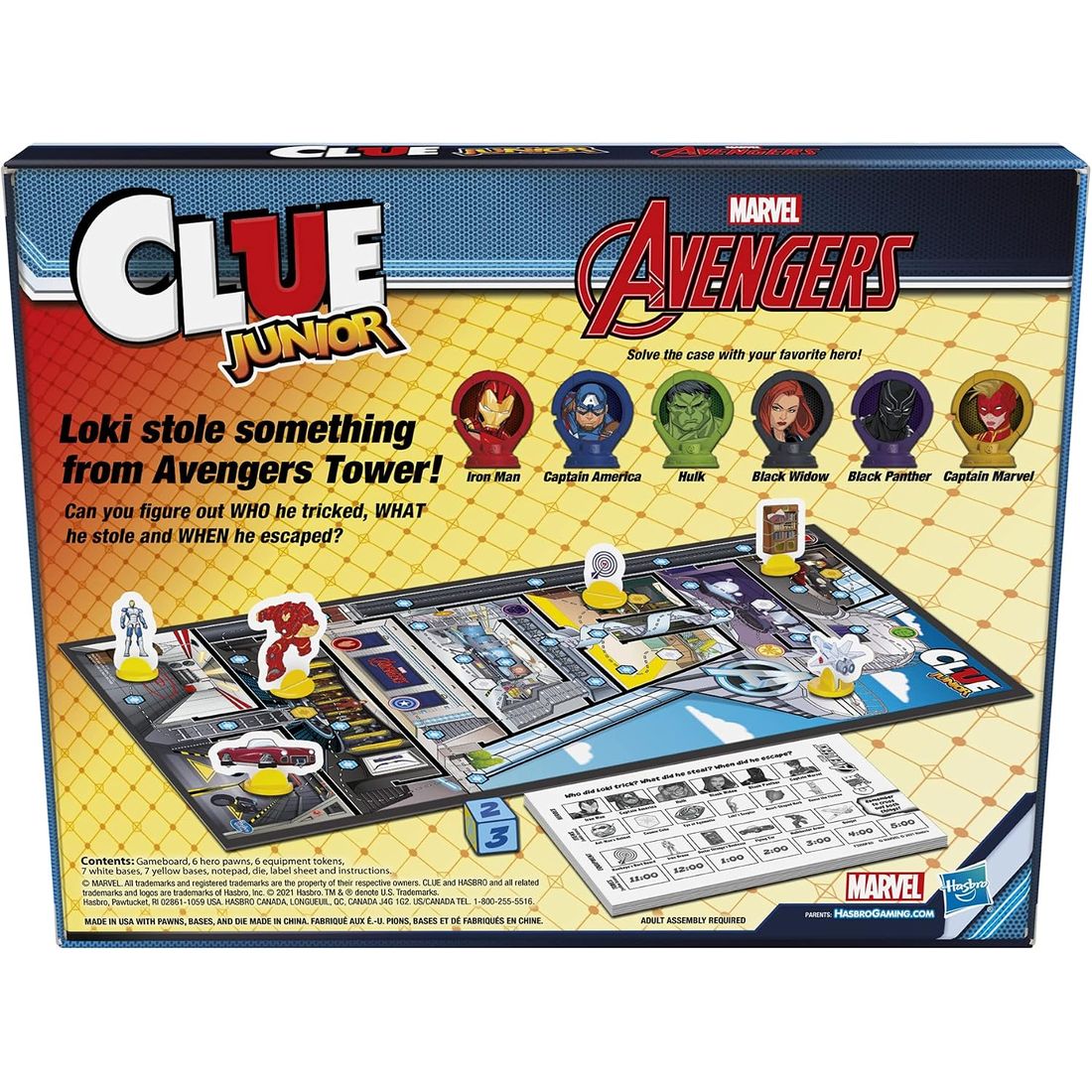 Clue Junior: Marvel Avengers Edition, view 6