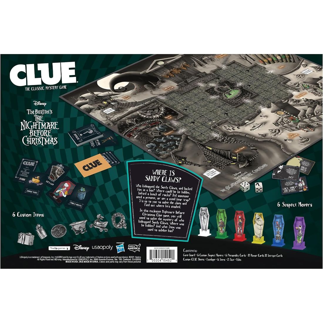 Clue: The Nightmare Before Christmas Edition, view 2