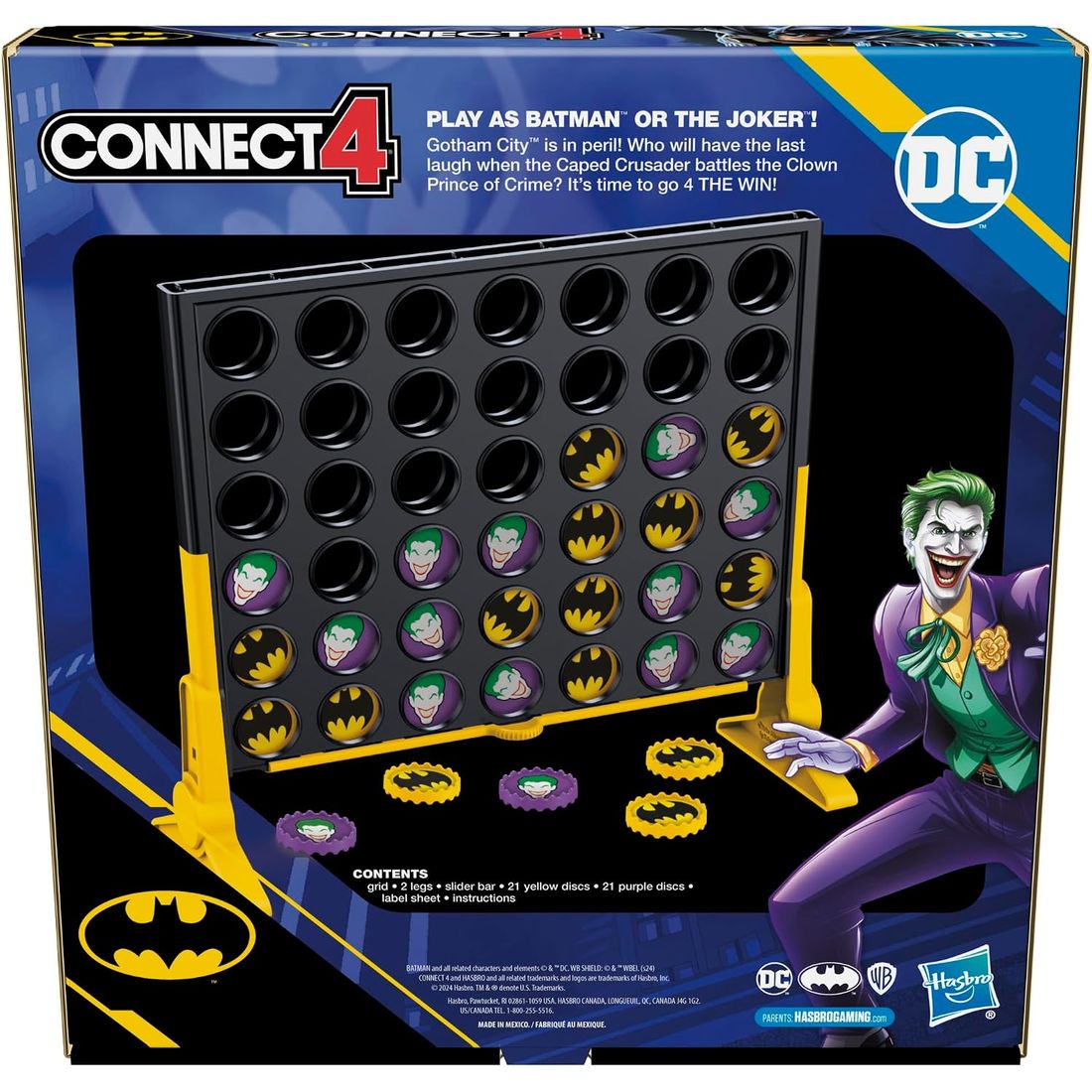Connect 4 Batman Game, view 2