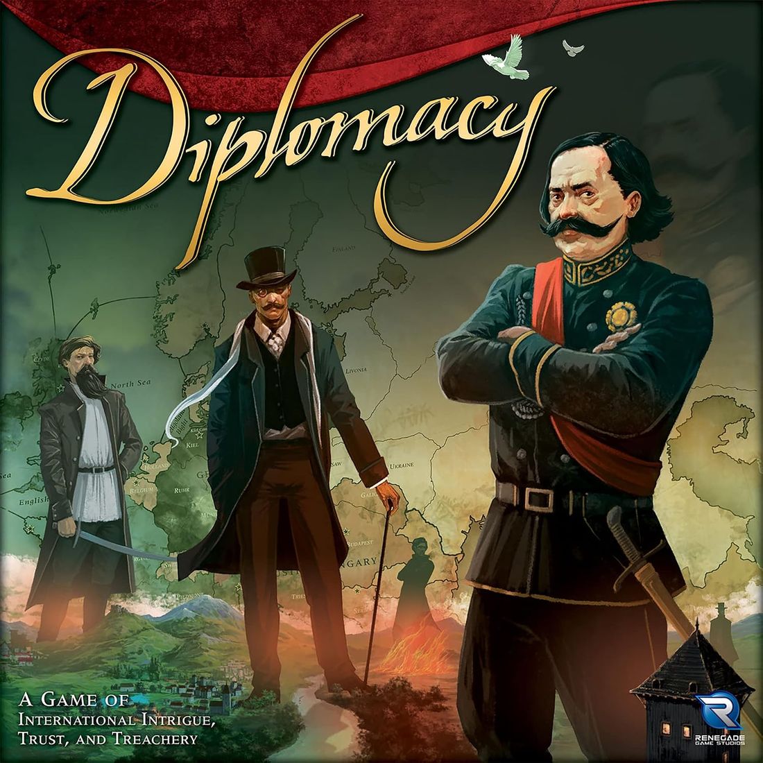 Diplomacy Strategy Board Game, view 5