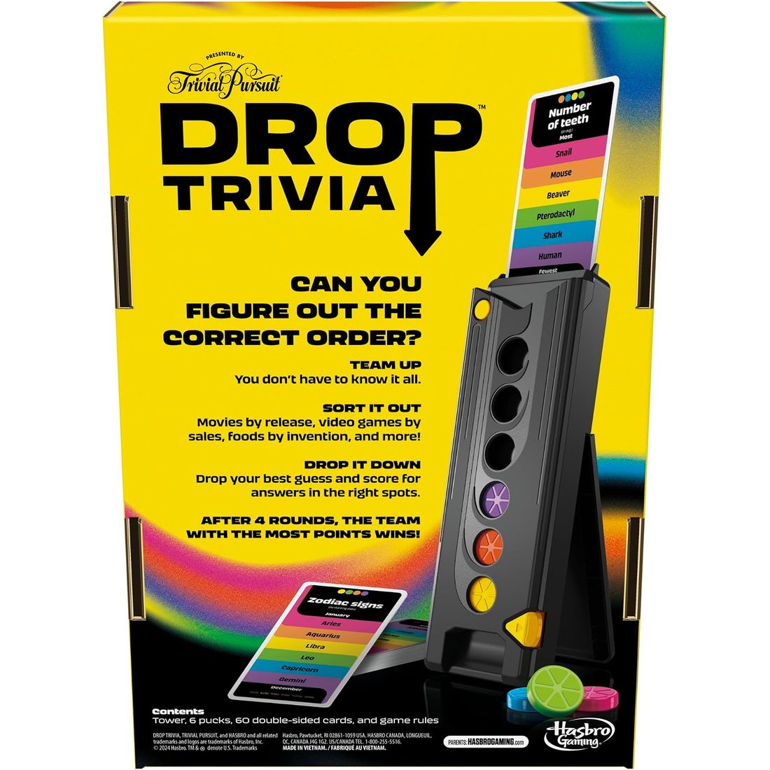 Drop Trivia Electronic Party Game, view 2