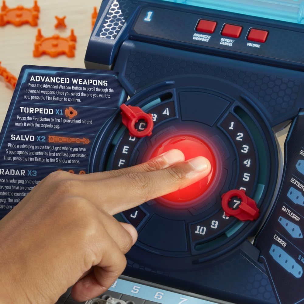 Electronic Battleship Reloaded Board Game, view 4