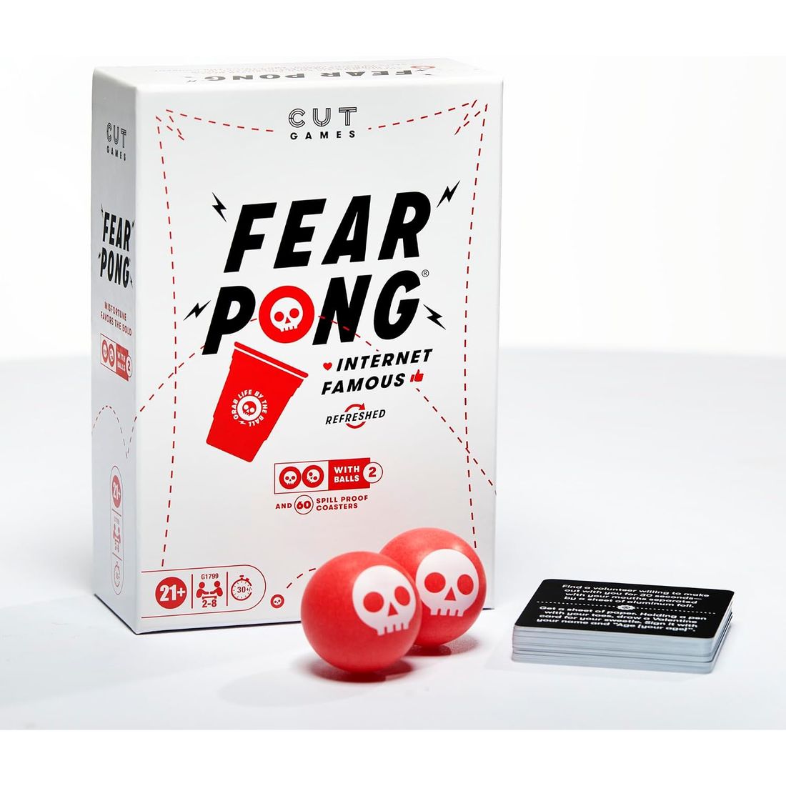 Fear Pong Adult Party Game, view 4