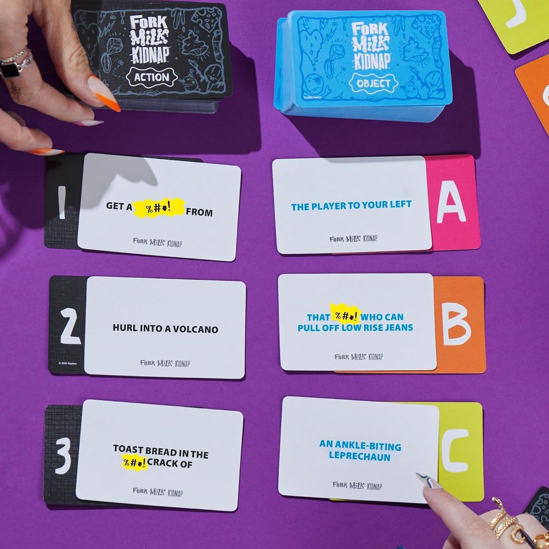 Fork Milk Kidnap Adult Party Game, view 4