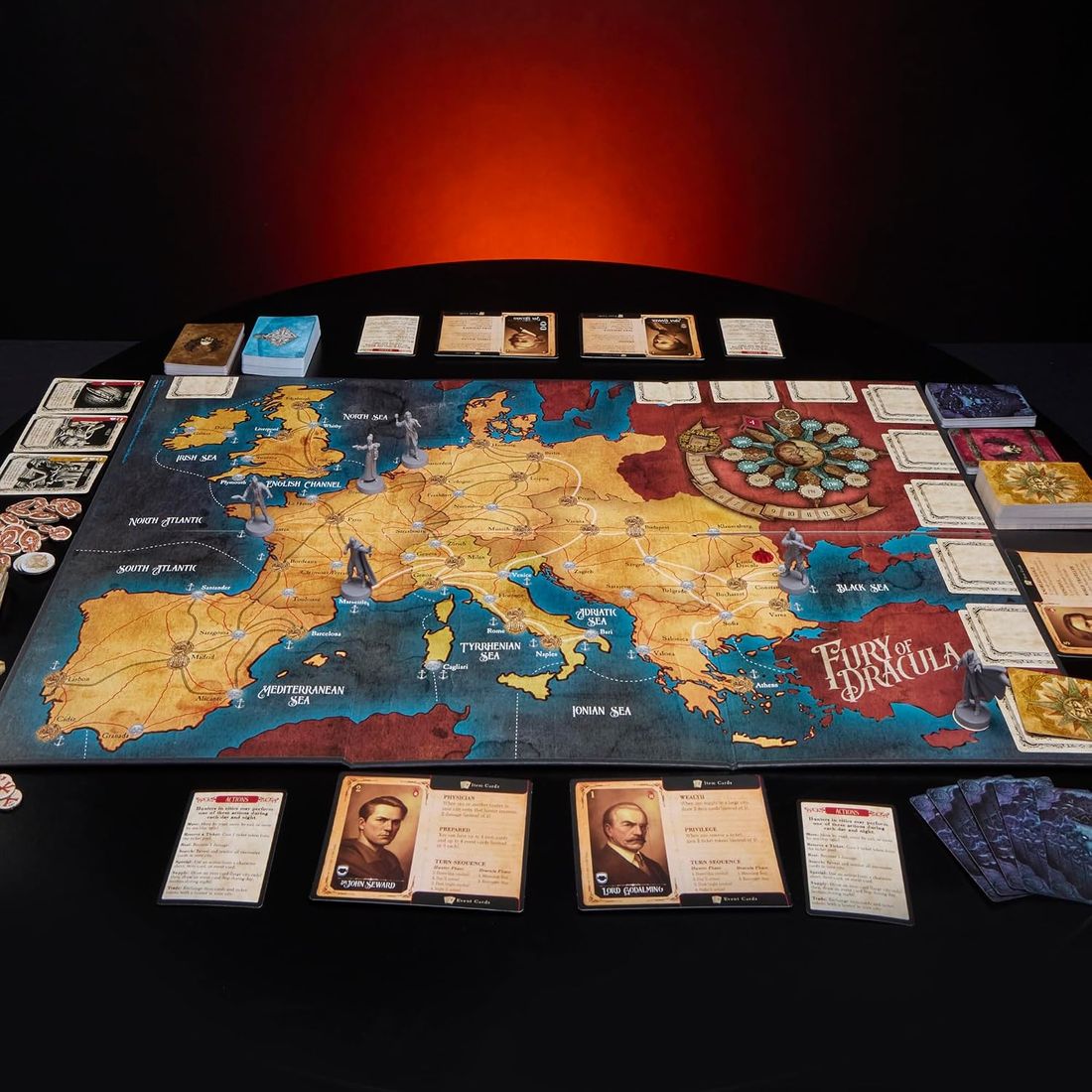 Fury of Dracula Board Game: 5th Edition, view 3