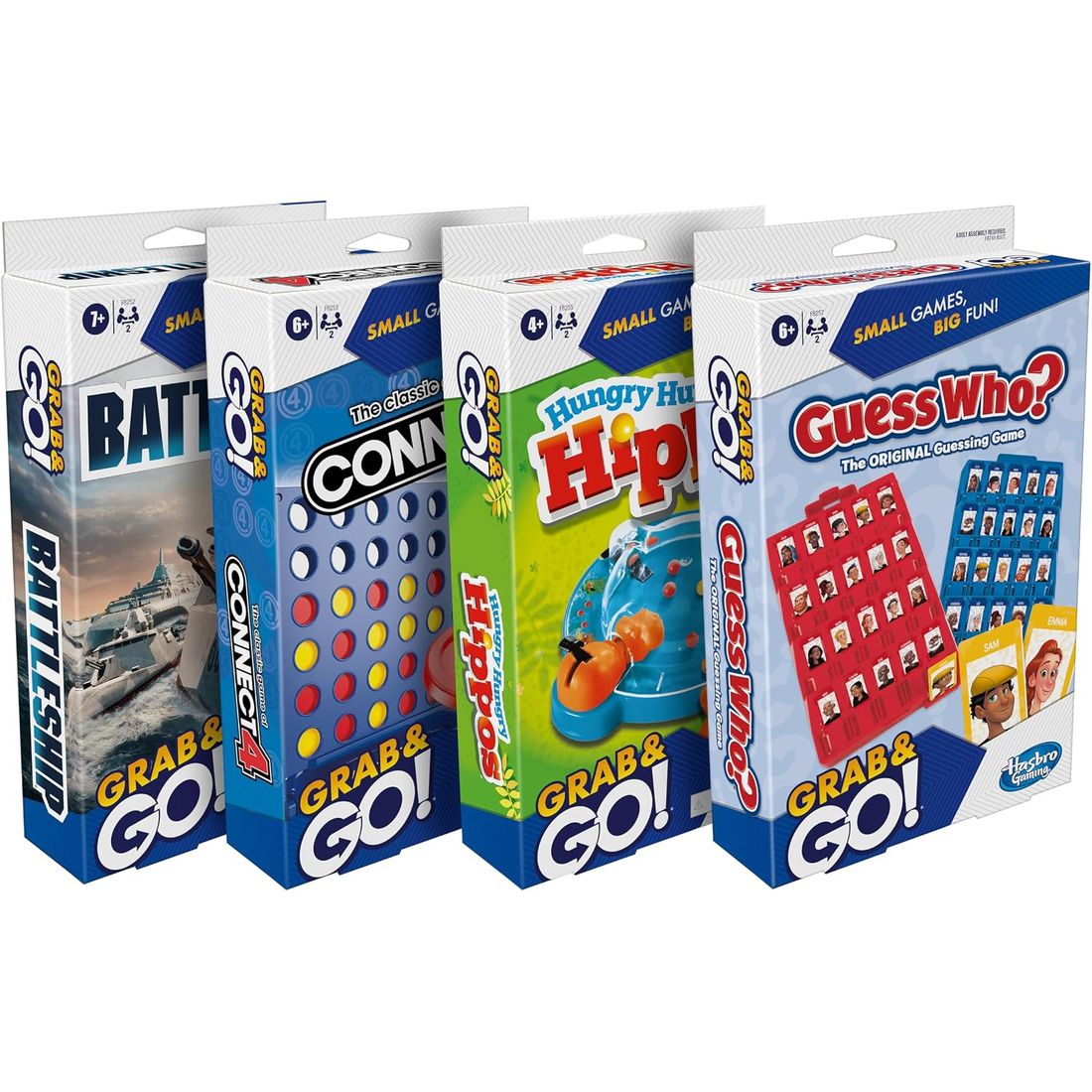 Grab and Go! Travel Games 4-Pack Bundle