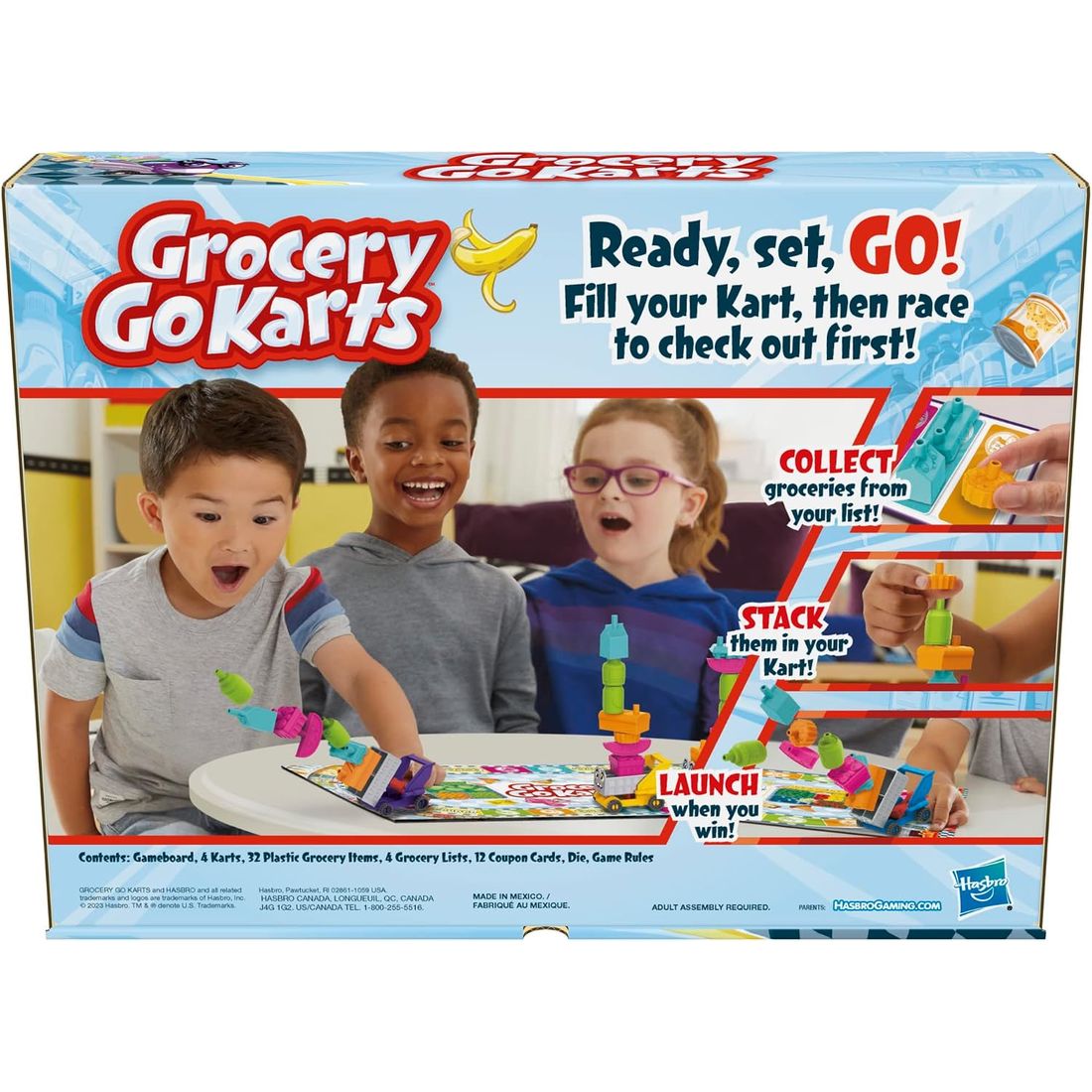 Grocery Go Karts Board Game, view 2
