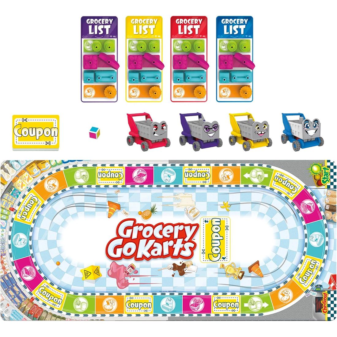 Grocery Go Karts Board Game, view 3