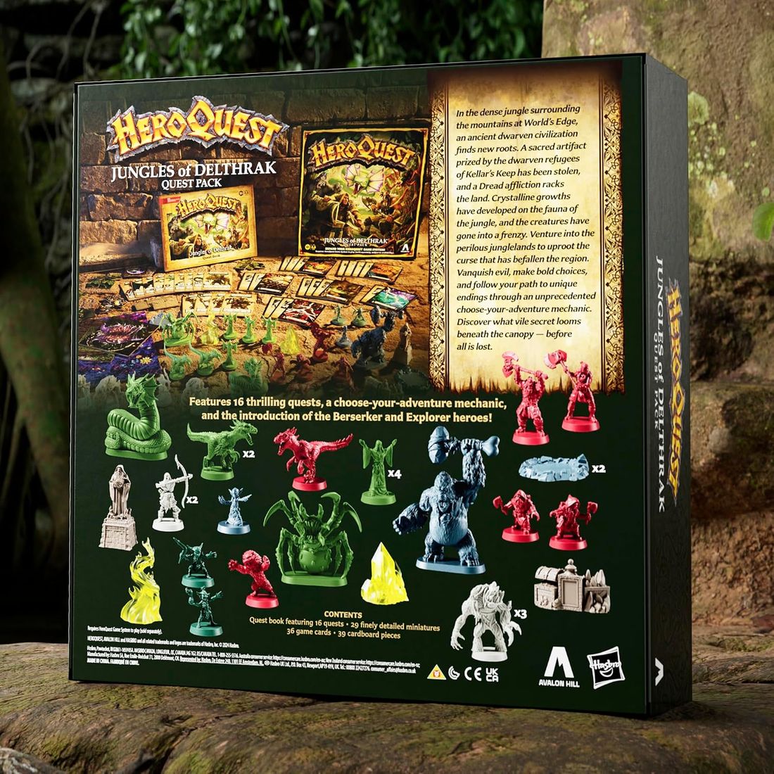 HeroQuest Jungles of Delthrak Quest Pack, view 2