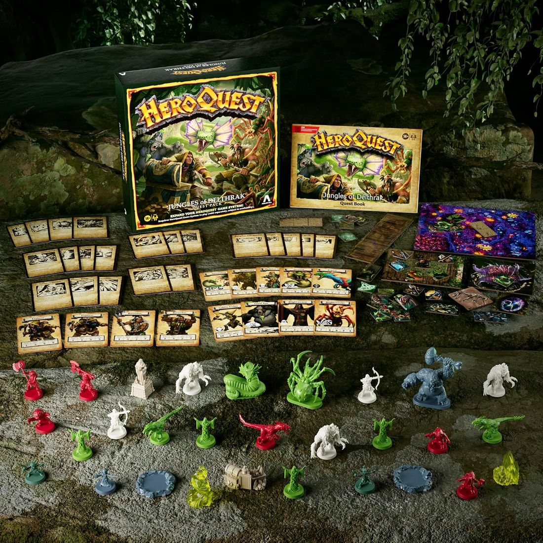 HeroQuest Jungles of Delthrak Quest Pack, view 3