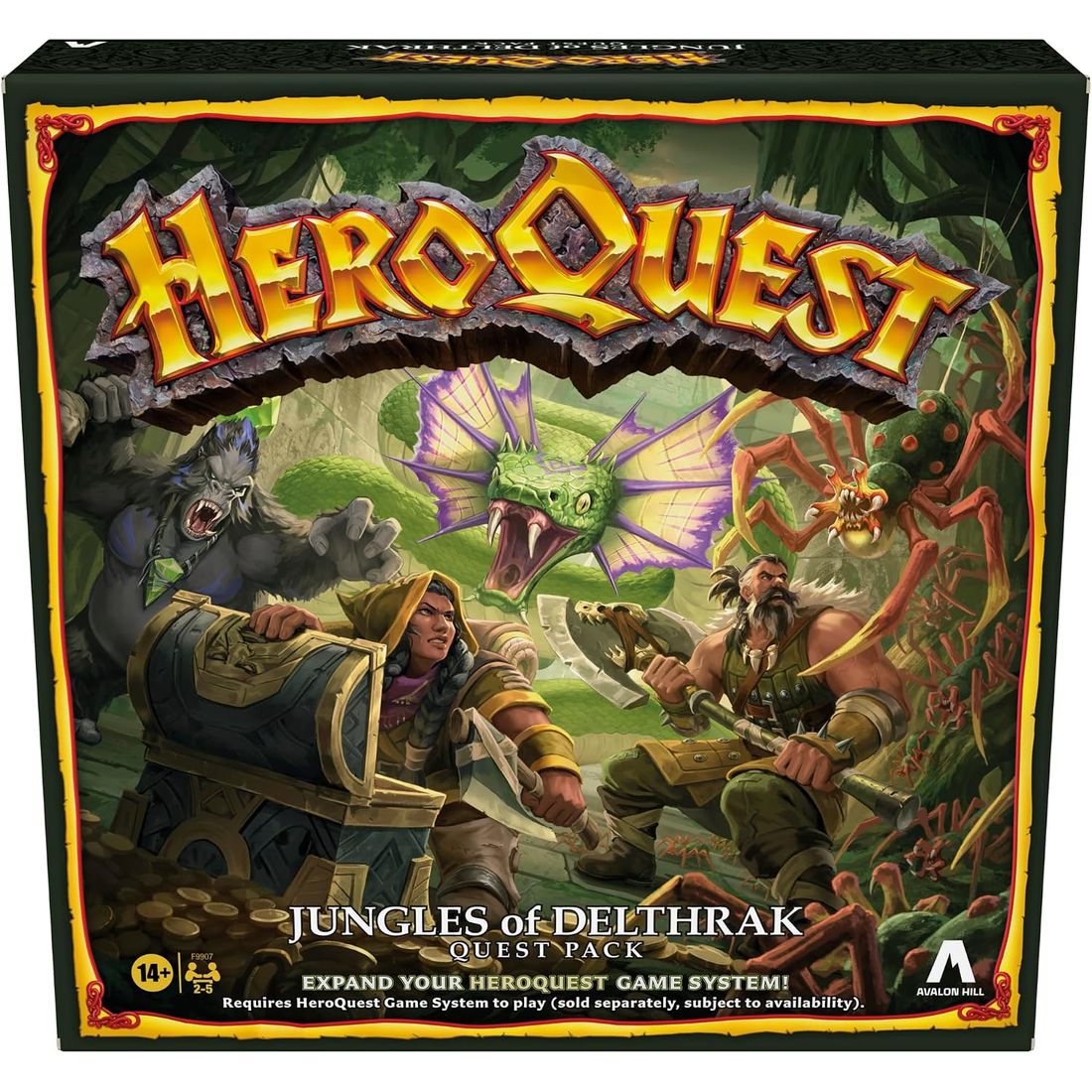 HeroQuest Jungles of Delthrak Quest Pack