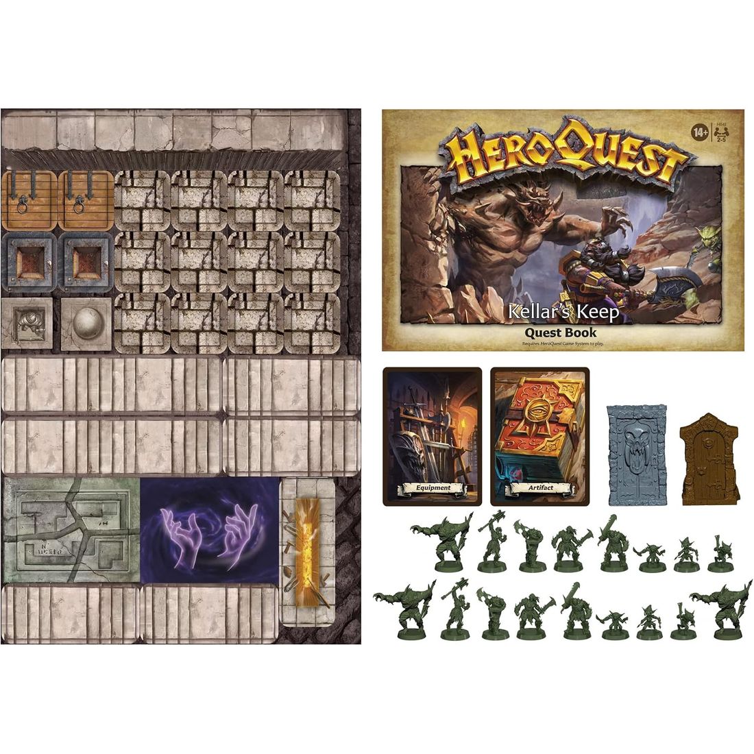 HeroQuest Kellar's Keep Expansion, view 2