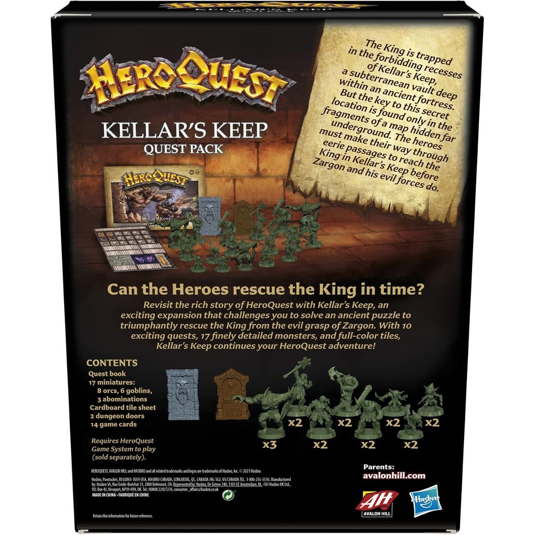 HeroQuest Kellar's Keep Expansion, view 3