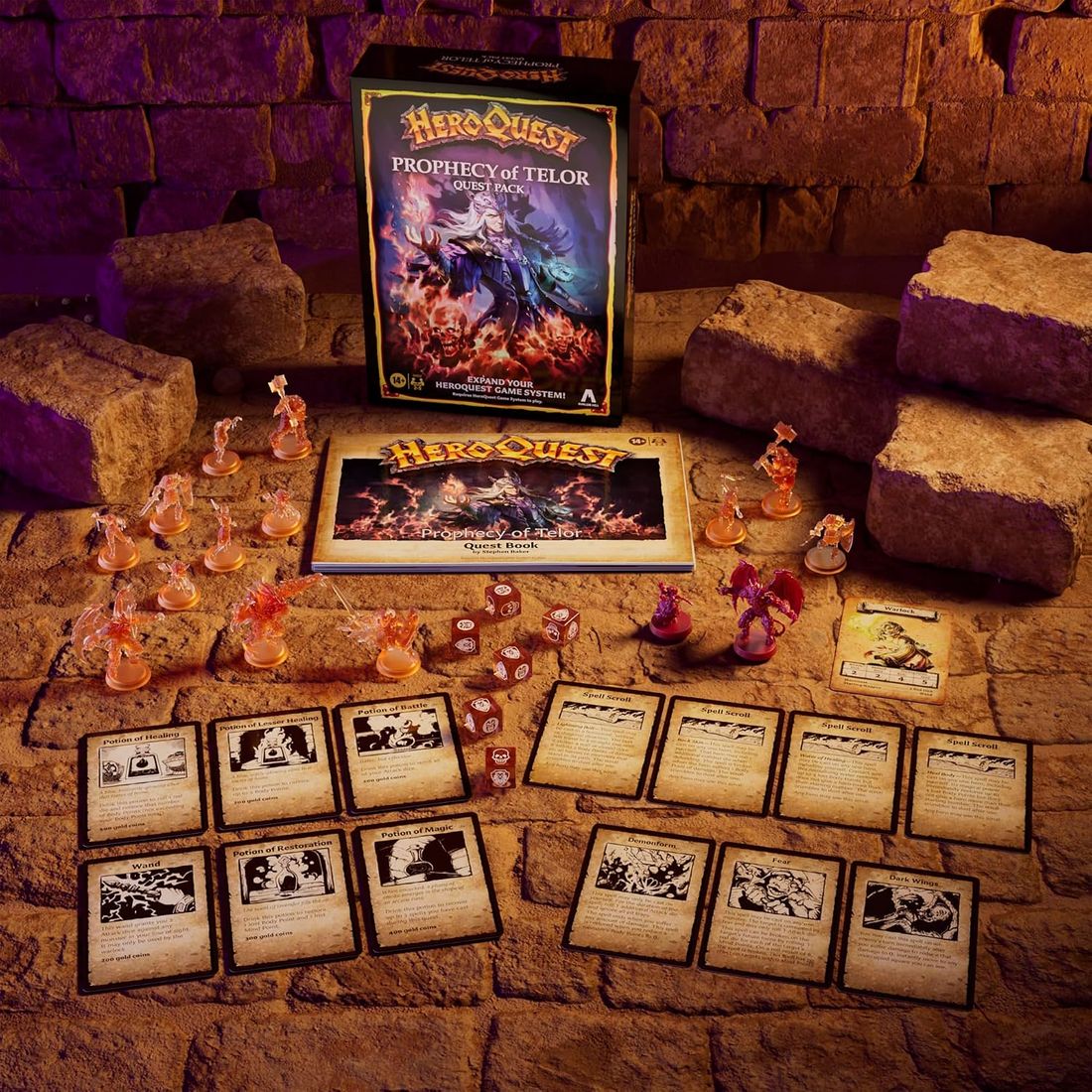 HeroQuest Prophecy of Telor Quest Pack, view 4