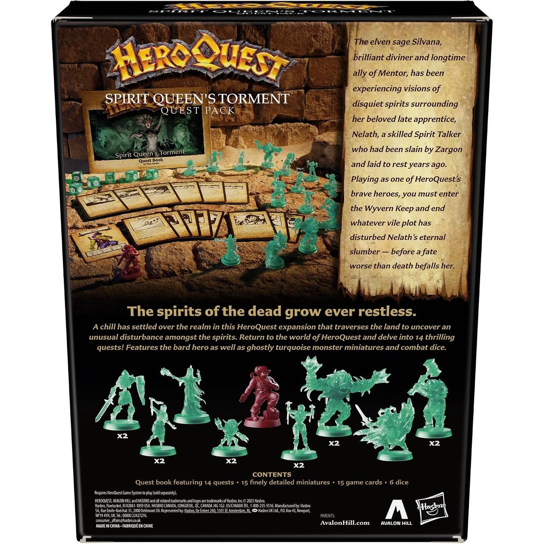 HeroQuest Spirit Queen's Torment Quest Pack, view 2