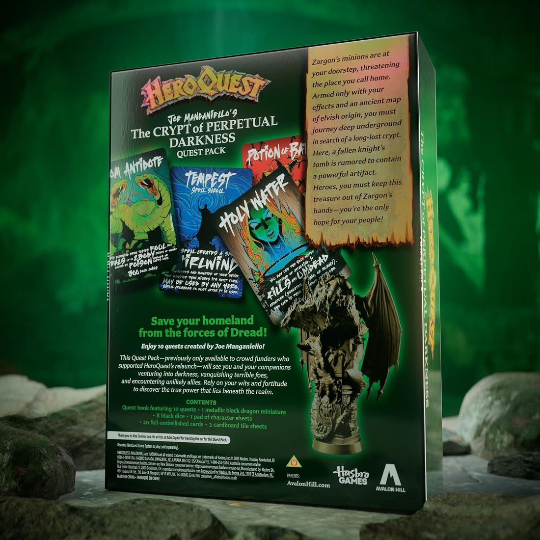 HeroQuest The Crypt of Perpetual Darkness Quest Pack, view 2
