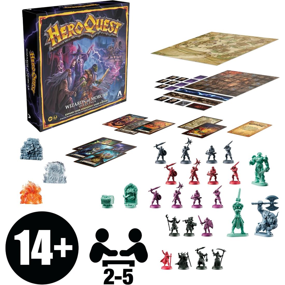 HeroQuest: Wizards of Morcar Quest Pack, view 2