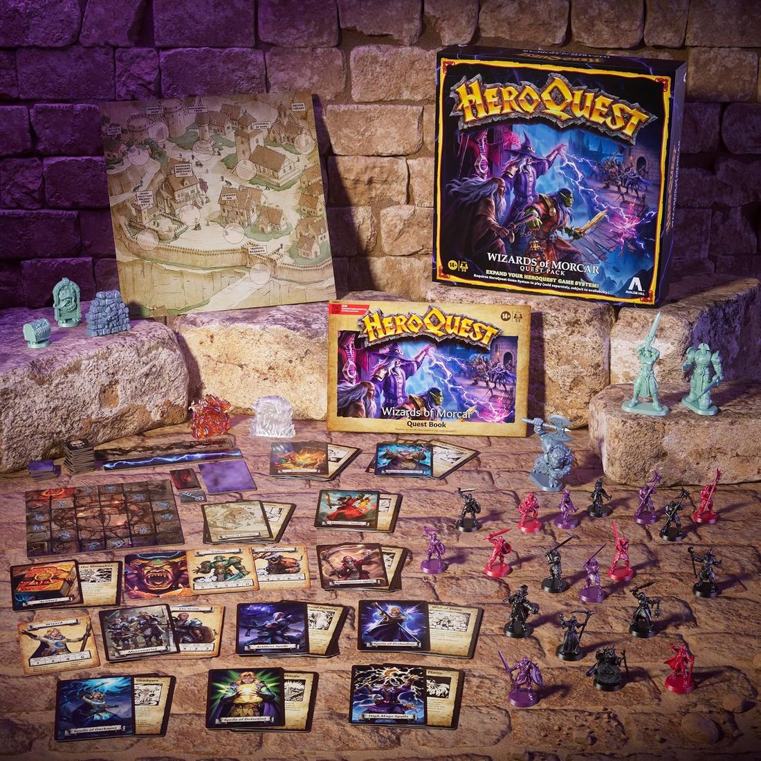 HeroQuest: Wizards of Morcar Quest Pack, view 3