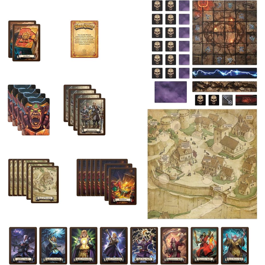 HeroQuest: Wizards of Morcar Quest Pack, view 5