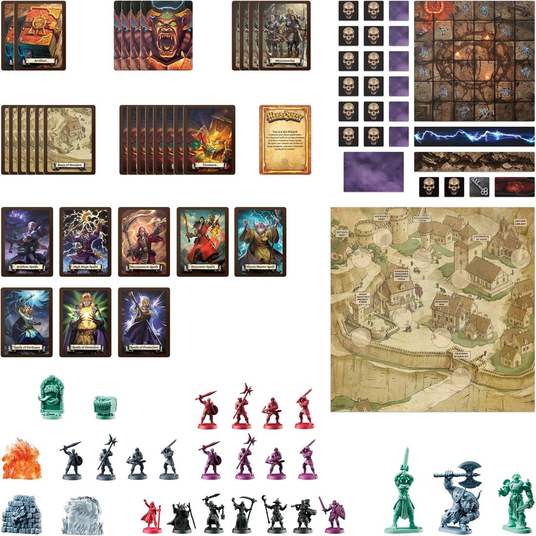 HeroQuest: Wizards of Morcar Quest Pack, view 6