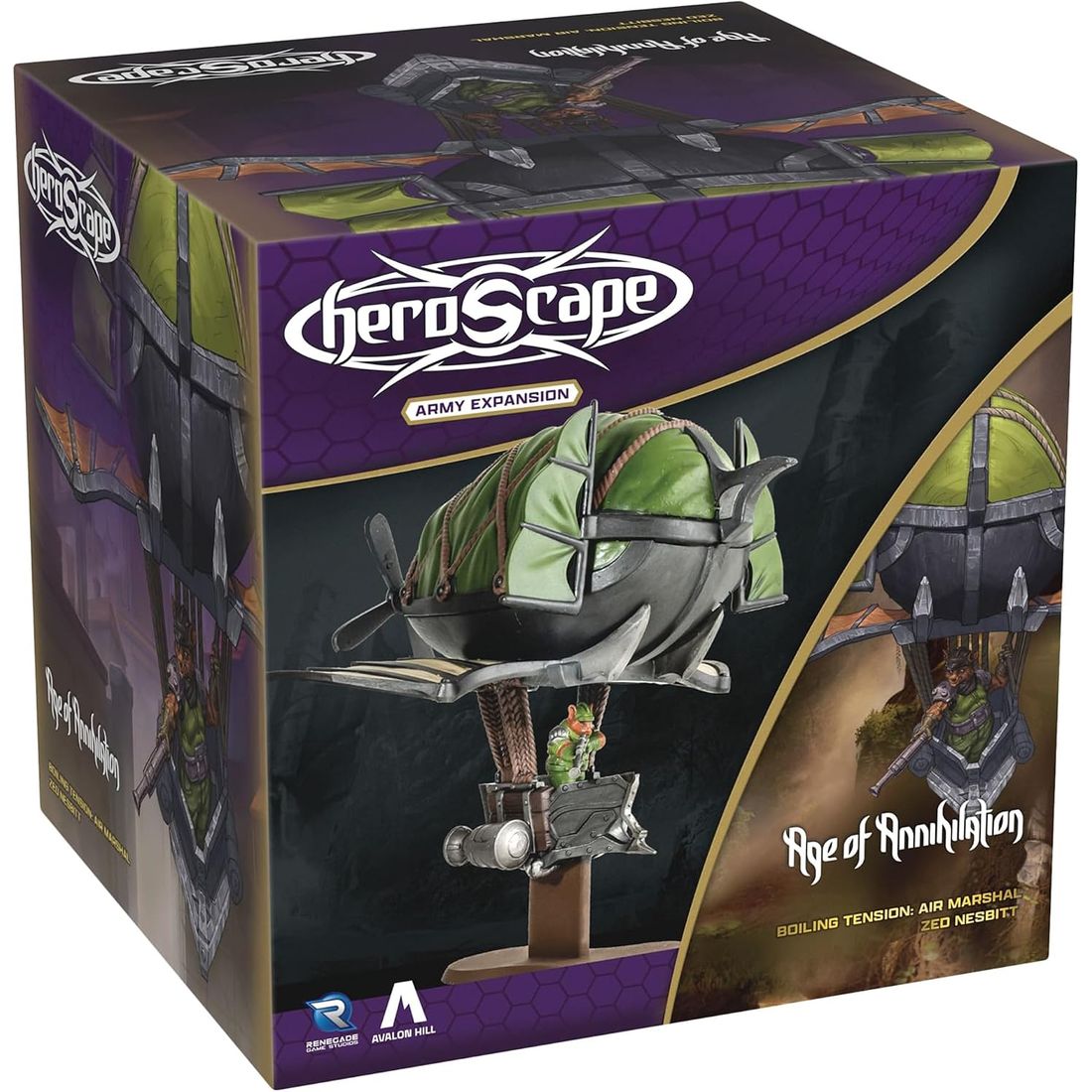 Heroscape: Air Marshal Zed Nesbitt