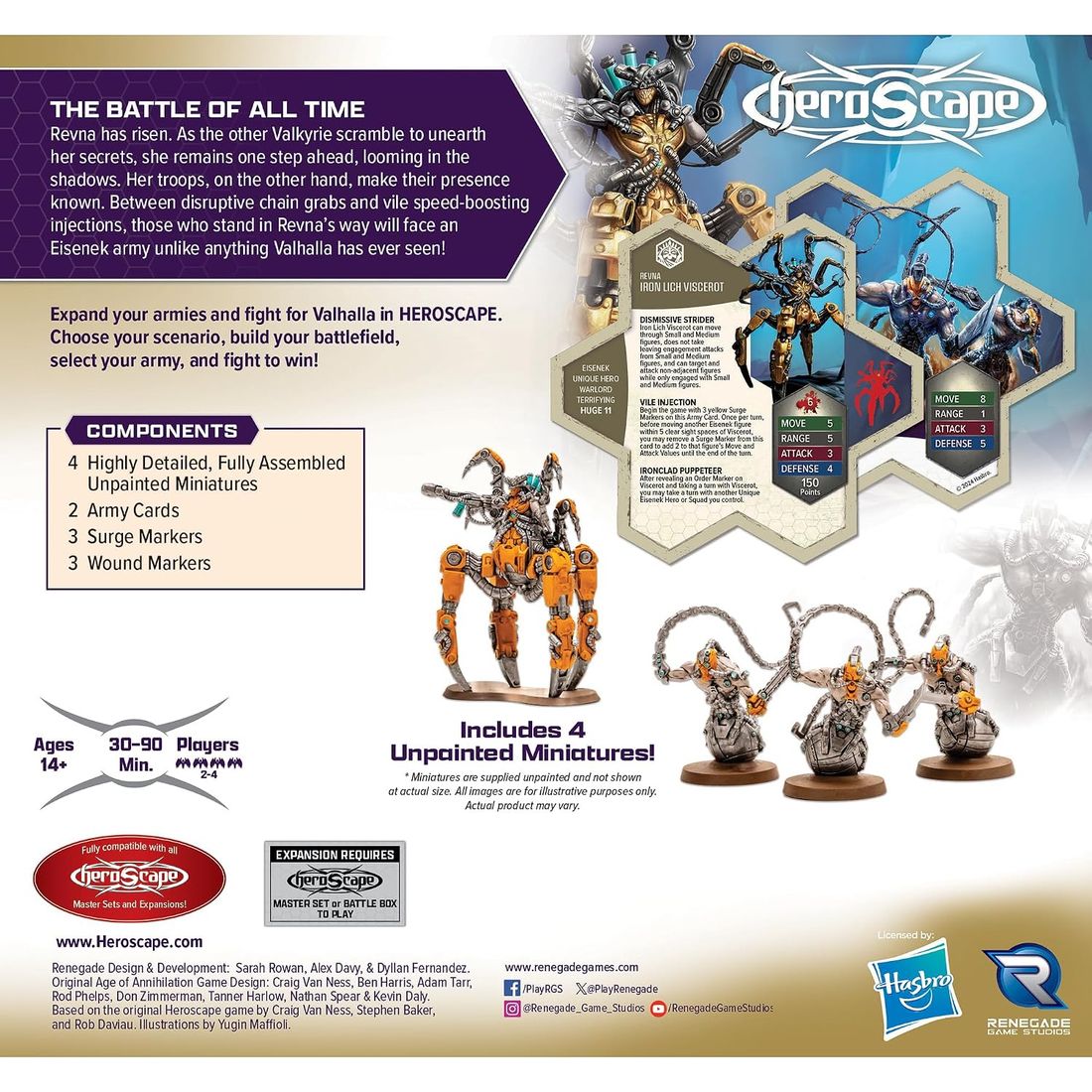 Heroscape: Iron Lich & Wraithriders Army Expansion, view 2