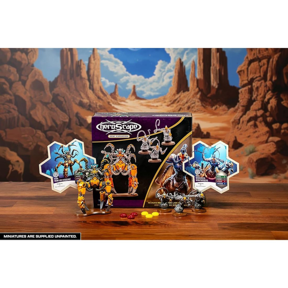 Heroscape: Iron Lich & Wraithriders Army Expansion, view 4