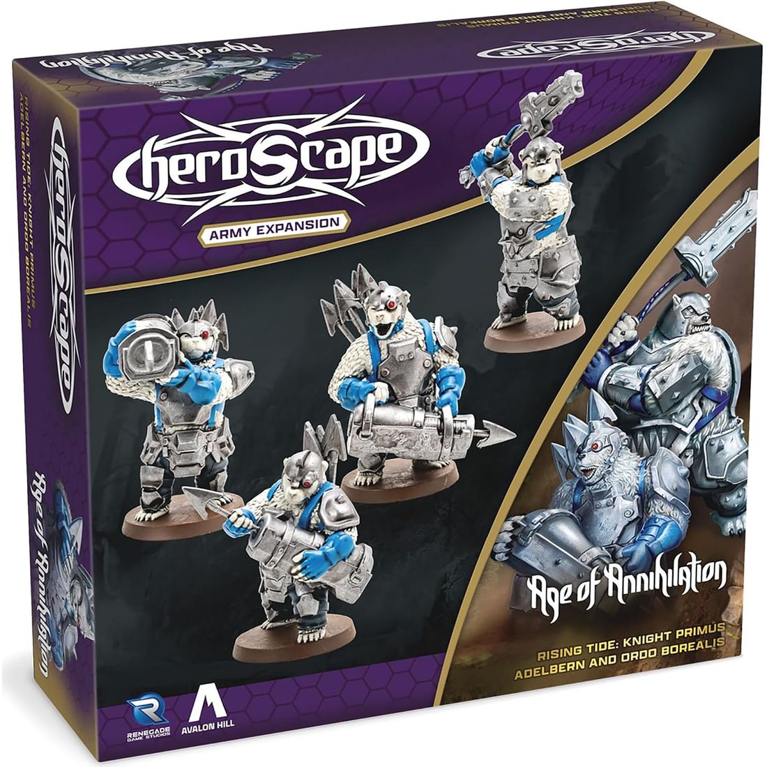 Heroscape: Knight Primus Adelbern & Ordo Borealis