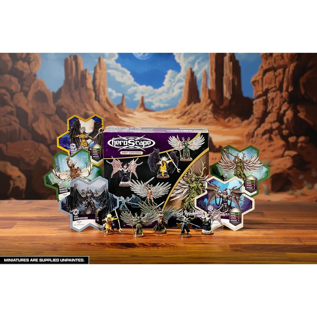 Heroscape: Revna's Rebuke Kyrie Warriors Army Expansion, view 4