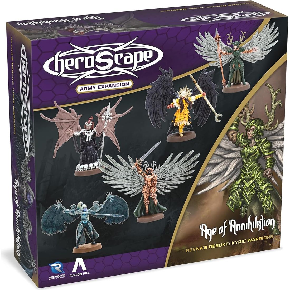 Heroscape: Revna's Rebuke Kyrie Warriors Army Expansion