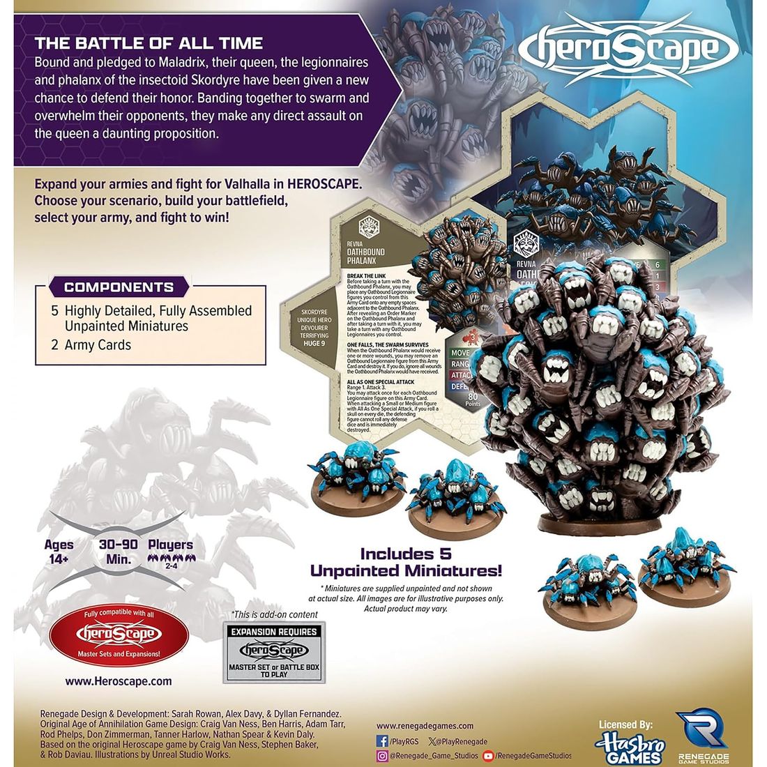 Heroscape: Rising Tide Oathbound Phalanx Army Expansion, view 2