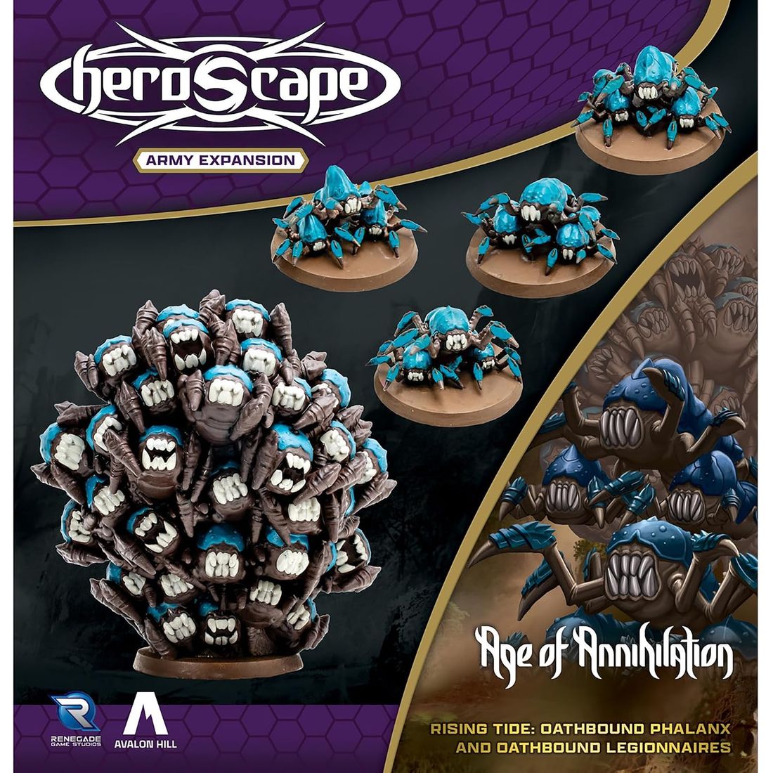 Heroscape: Rising Tide Oathbound Phalanx Army Expansion, view 3