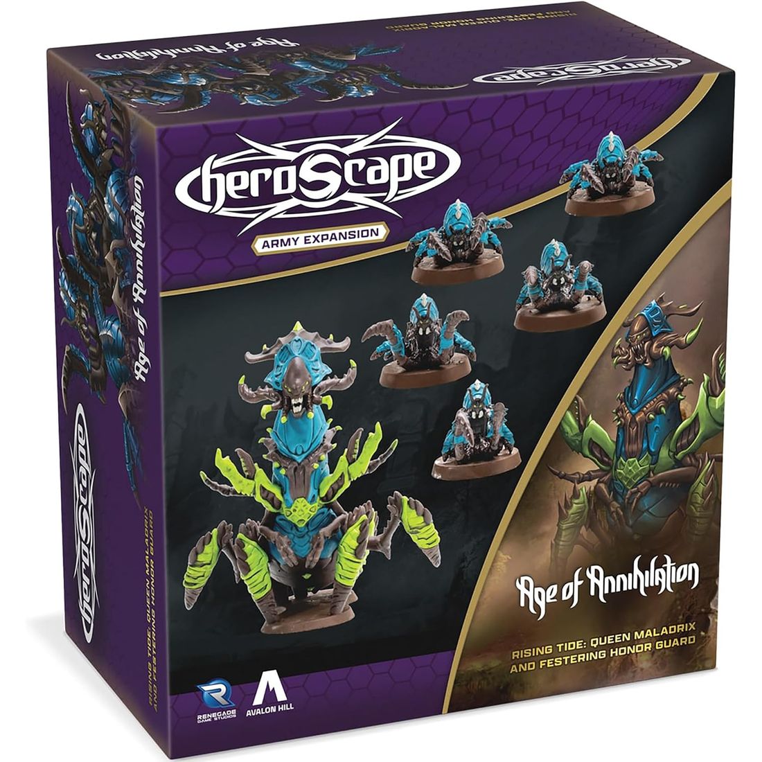 Heroscape Rising Tide: Queen Maladrix Army Set