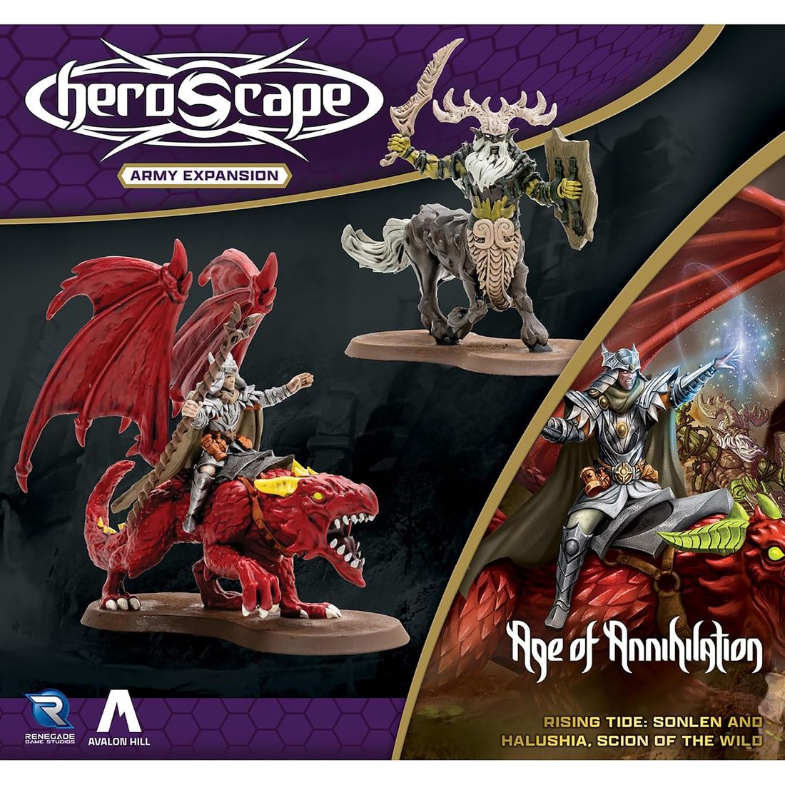 Heroscape: Sonlen & Halushia Army Expansion, view 3