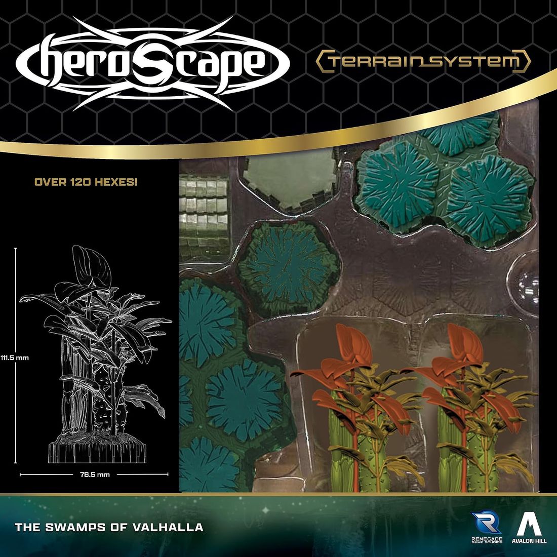Heroscape: Swamps of Valhalla Terrain Expansion, view 6