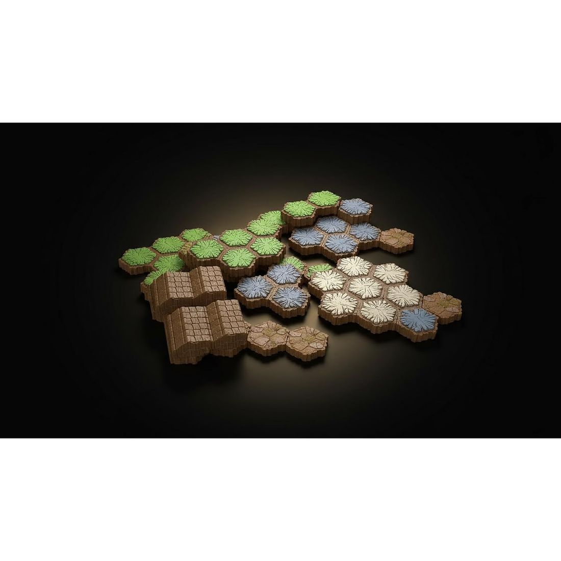 Heroscape Terrain Expansion: 63 Hex Tiles, view 4