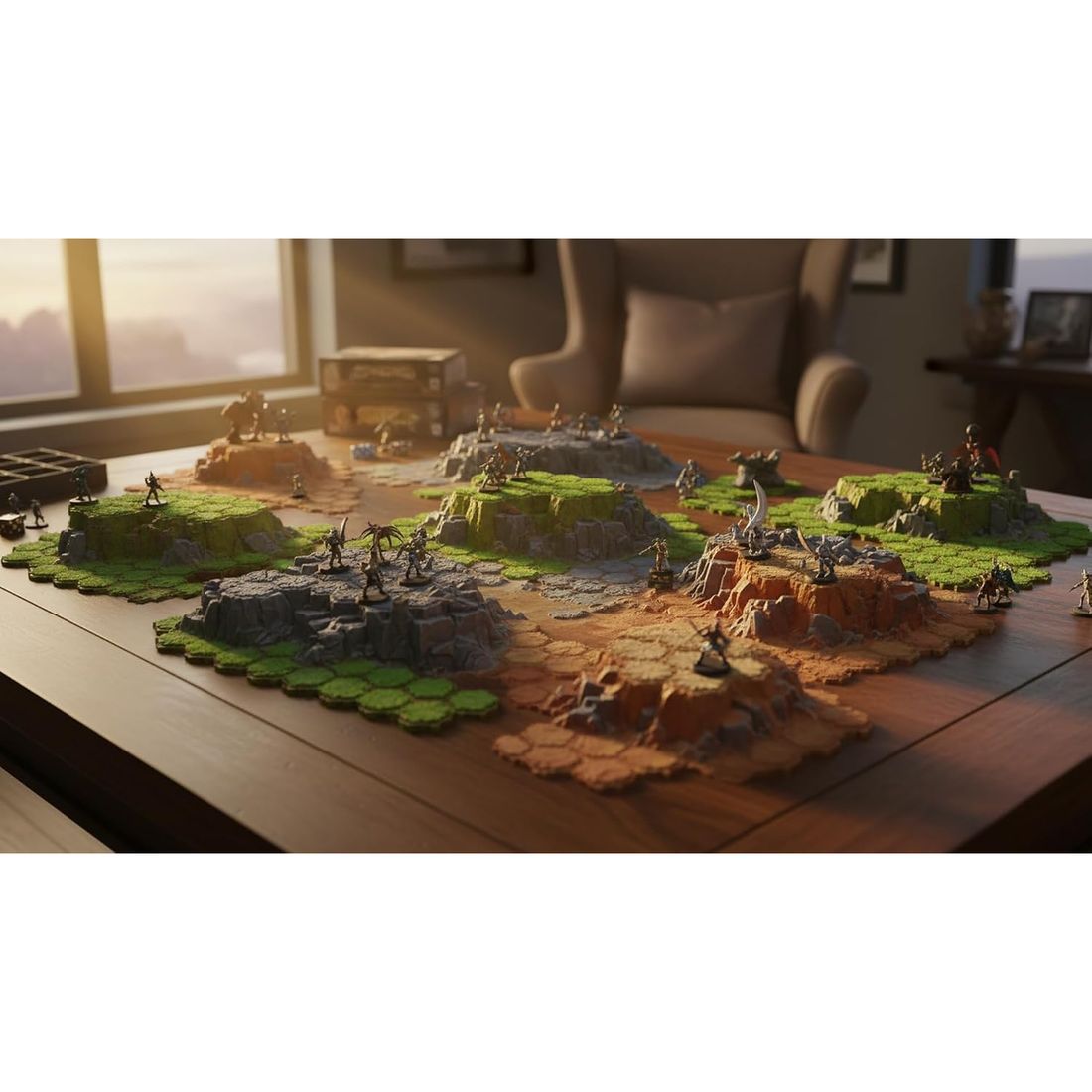 Heroscape Terrain Expansion: 63 Hex Tiles, view 5